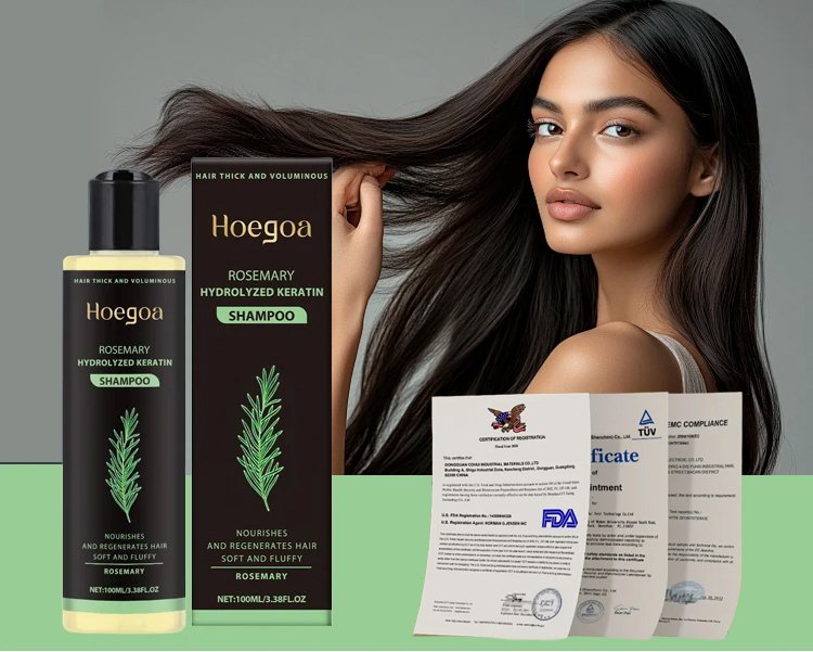 Rosemary Keratin Herbal Repair Shampoo 1