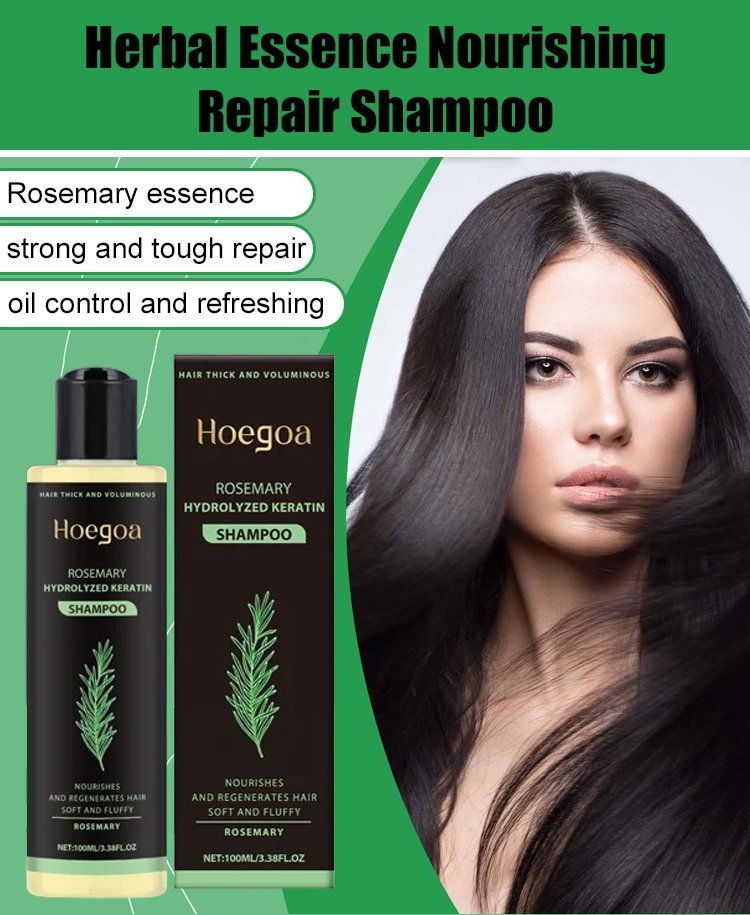 Rosemary Keratin Herbal Repair Shampoo 4