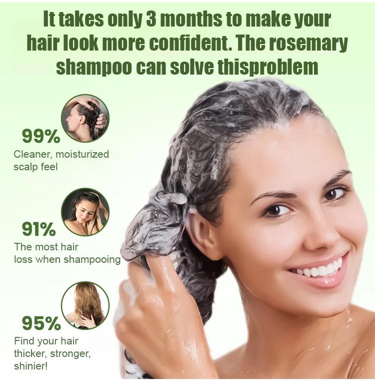 Rosemary Keratin Herbal Repair Shampoo 13