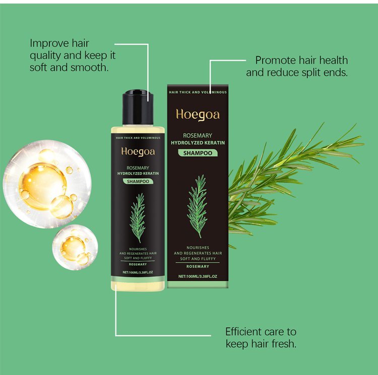 Rosemary Keratin Herbal Repair Shampoo 16